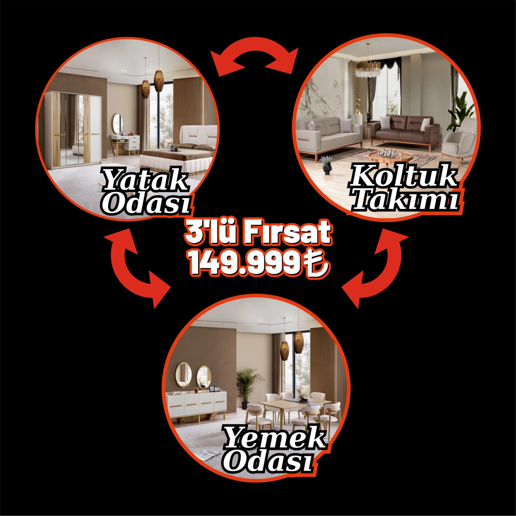 3'LÜ ÇEYİZ PAKETİ KAMPANYASI